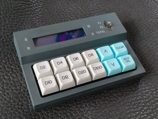 Automatic Dice Roller (grey/blue)