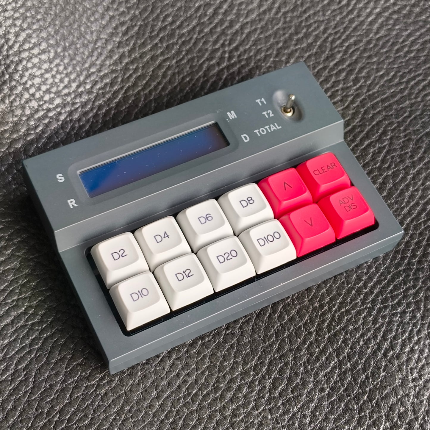 Automatic Dice Roller (grey/red)