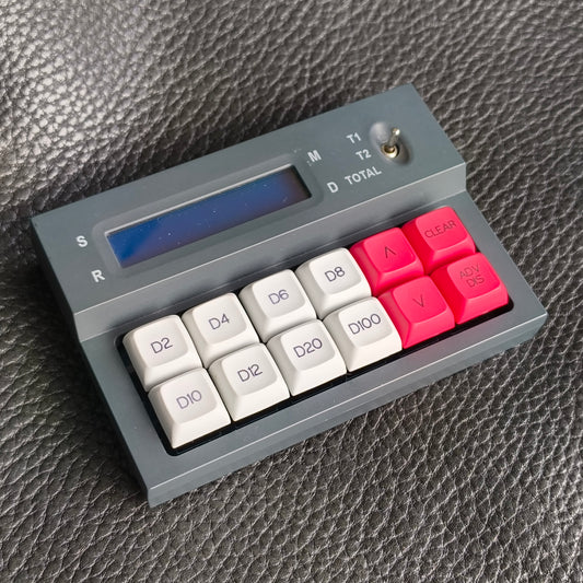 Automatic Dice Roller (grey/red)