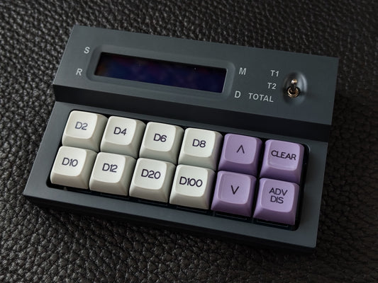 Automatic Dice Roller (grey/purple)